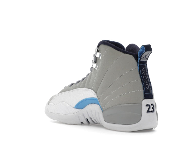 Jordan 12 Retro Grey University Blue (GS)