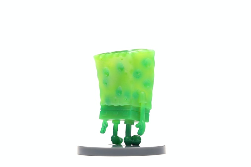 Jason Freeny x Nickelodeon Spongebob Hidden Dissectibles Spongebob Chase Figure Green
