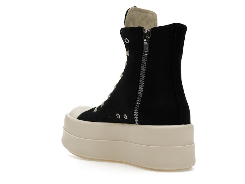 Rick Owens DRKSHDW Mega Bumper Sneaks Pentagram Black Pearl Milk