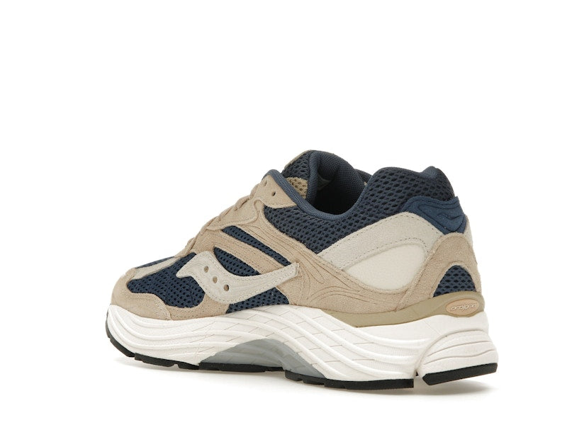Saucony ProGrid Omni 9 Premium Beige Navy Blue
