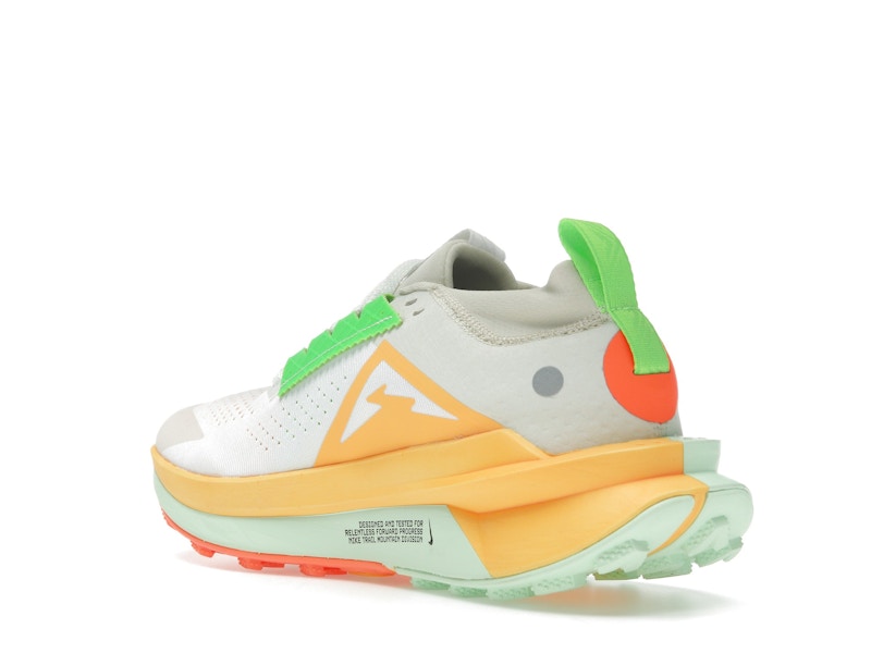 Nike ZoomX Zegama 2 Summit White Laser Orange Total Orange Black