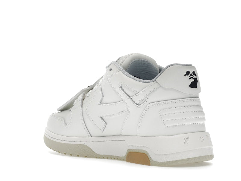 OFF-WHITE Out Of Office OOO Low Tops For Walking White Black