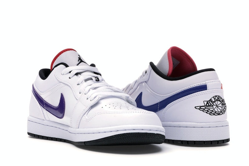 Jordan 1 Low White Multi-Color