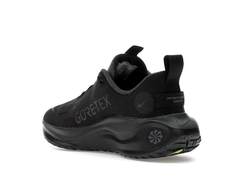 Nike React Infinity Run 4 Gore-Tex Black Volt Dark Grey Anthracite (Women's)