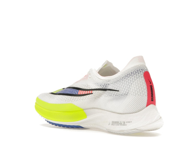 Nike ZoomX Streakfly Premium White Volt Racer Blue