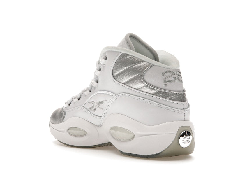 Reebok Question Mid 25th Anniversary Silver Toe