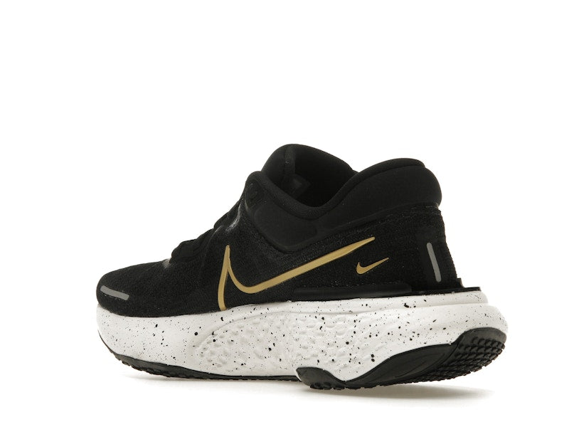 Nike ZoomX Invincible Run Flyknit Black Metallic Gold (Women's)