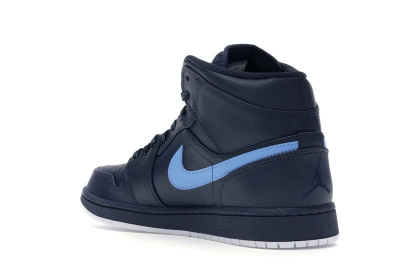 Jordan 1 Retro Mid Obsidian University Blue