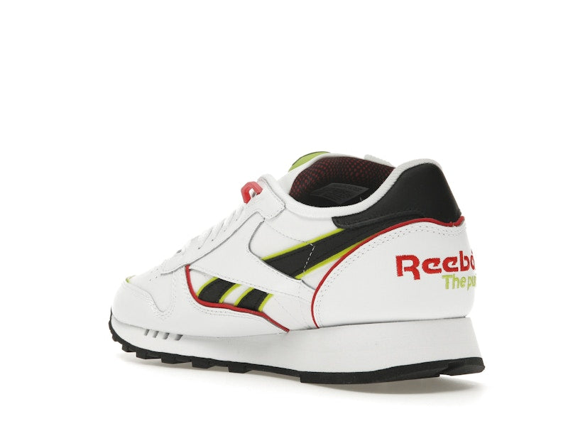 Reebok Classic Leather The Pump White Acid Yellow