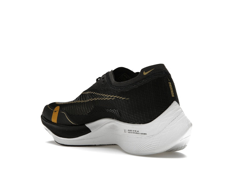 Nike ZoomX Vaporfly Next% 2 Black Metallic Gold Coin