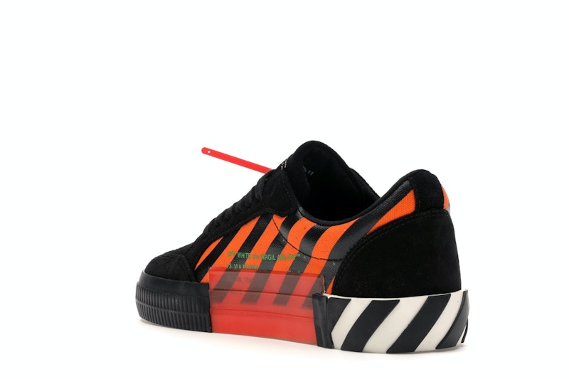 Off-White Low Vulc Black Orange