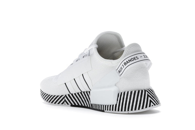adidas NMD R1 V2 Dazzle Camo White