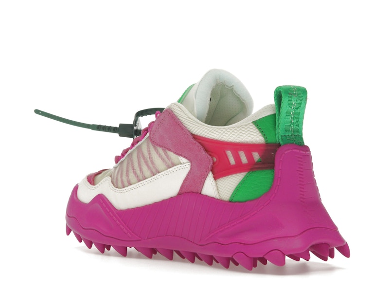 OFF-WHITE Odsy-1000 White Fuchsia Green (Women's)