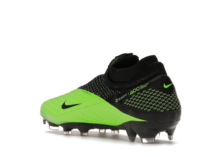Nike Phantom Vision 2 Elite Dynamic Fit FG Black Green Strike