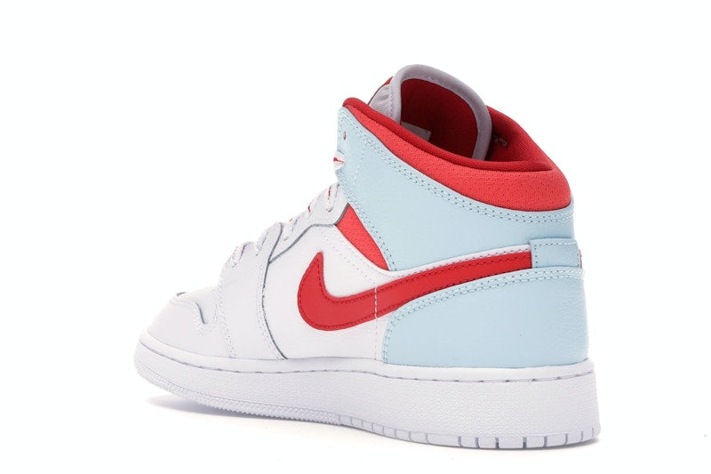 Jordan 1 Mid White Topaz Mist (GS)