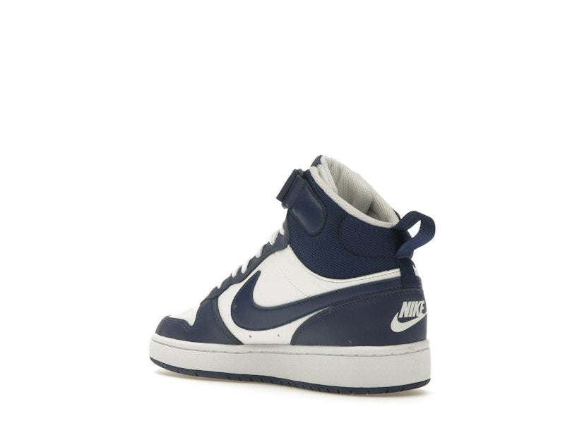 Nike Court Borough Mid 2 White Blue Void (GS)