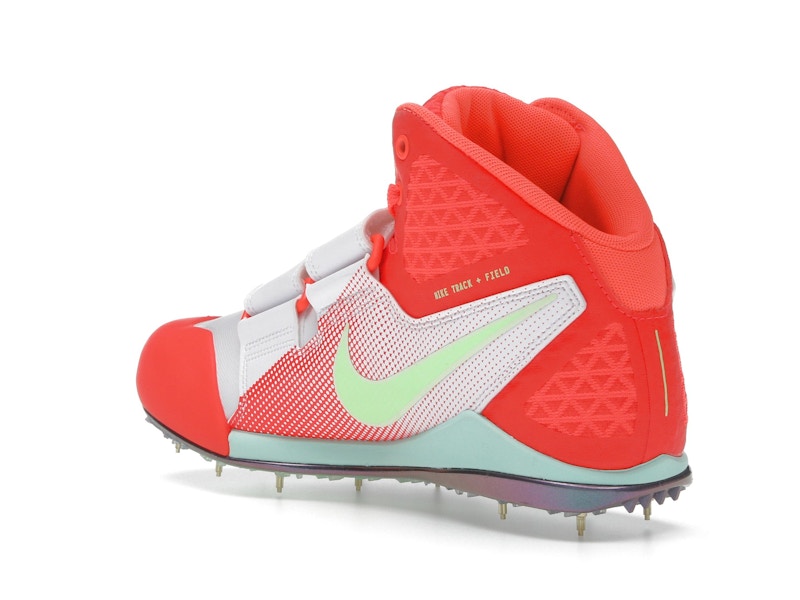Nike Zoom Javelin Elite 3 White Hyper Orange Lime Blast Bright Crimson