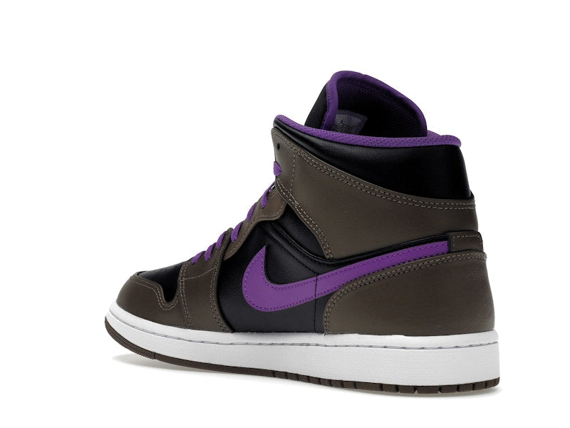 Jordan 1 Mid Purple Mocha