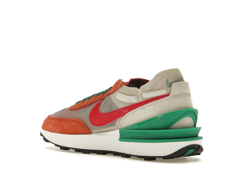 Nike Waffle One Burnt Sunrise Light Orewood Brown Malachite Mystic Hibiscus (Women's)