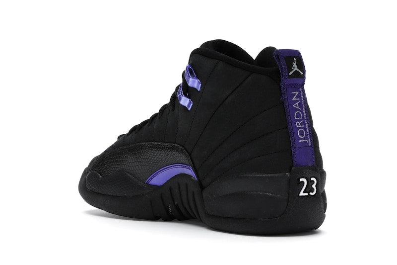 Jordan 12 Retro Black Dark Concord (GS)
