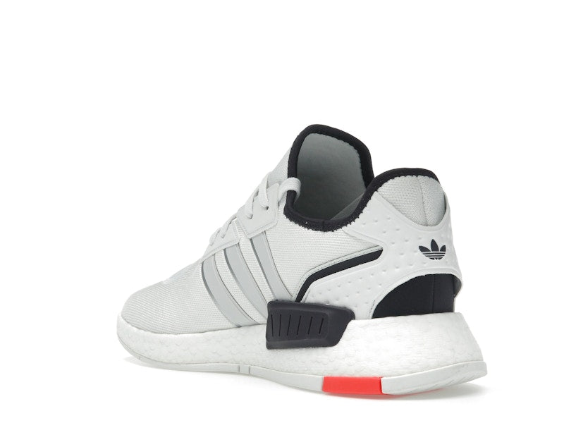 adidas NMD G1 Crystal White Grey Solar Red