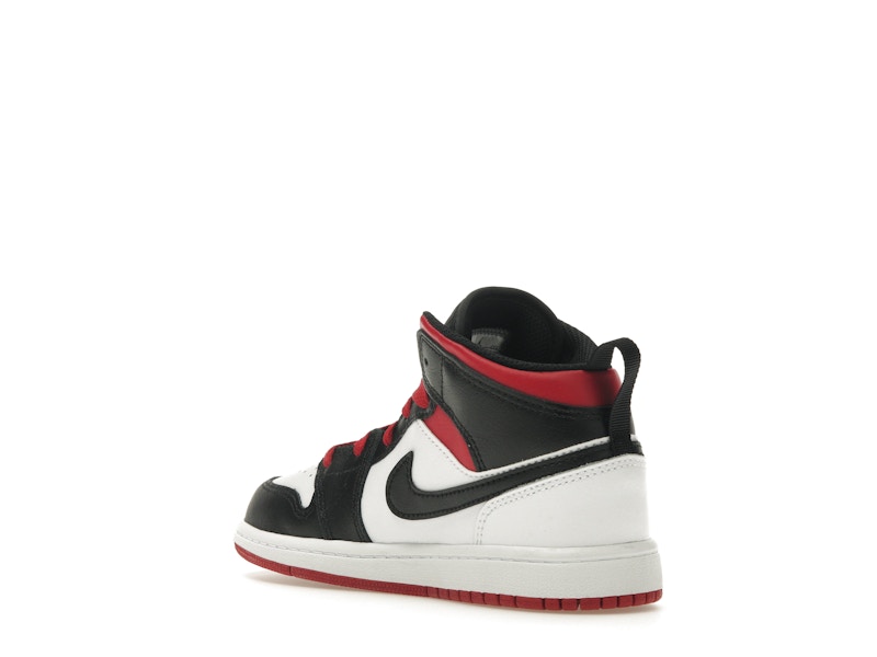 Jordan 1 Mid Gym Red Black Toe (PS)