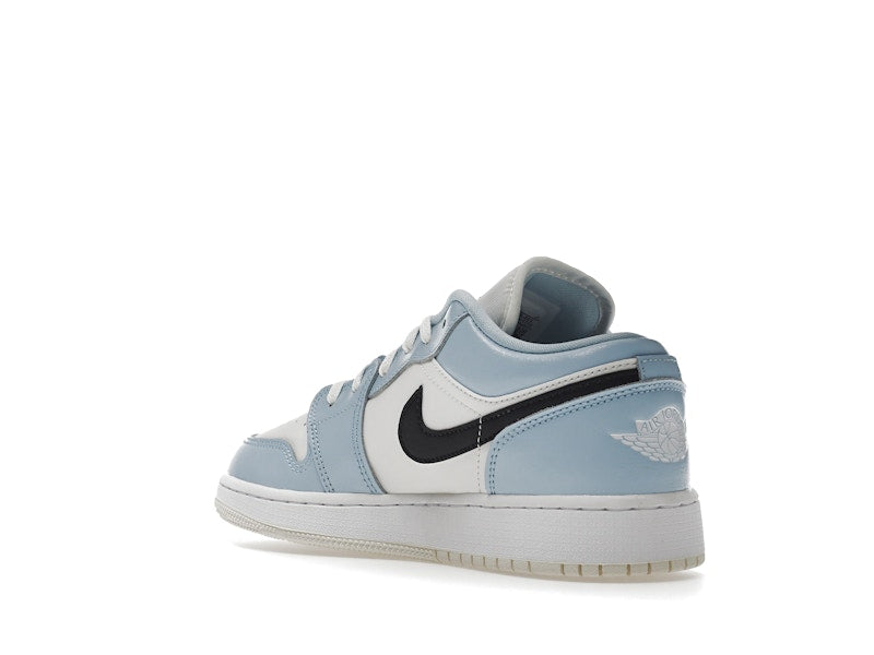 Jordan 1 Low Ice Blue Black (GS)