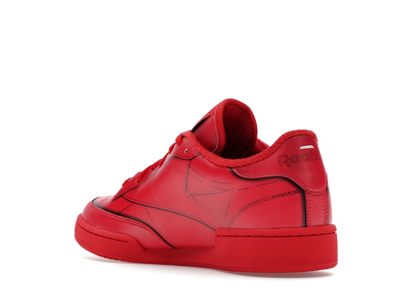 Reebok Club C TL Maison Margiela Vector Red