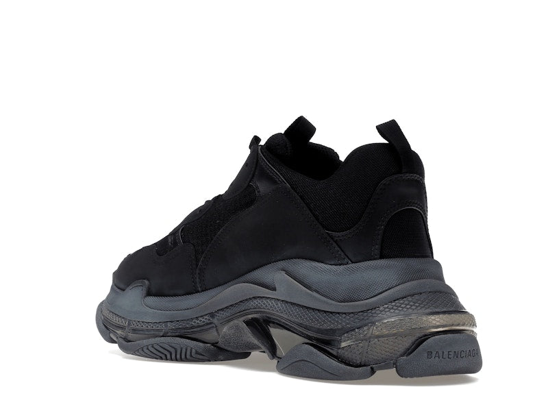 Balenciaga Triple S Clear Sole Black