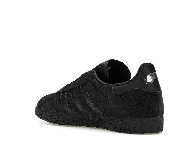 adidas Gazelle All Black Silver Metallic