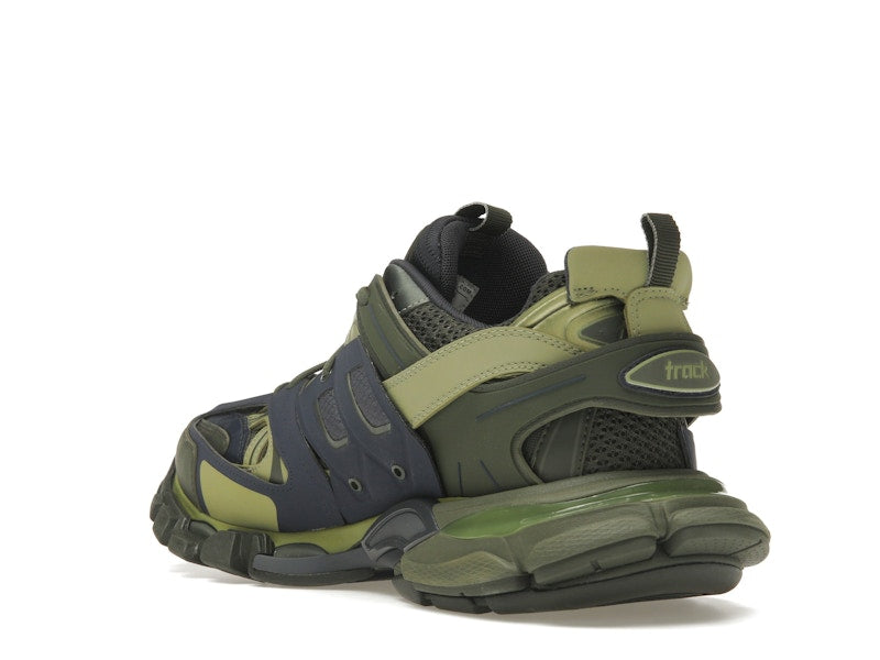Balenciaga Track Green Navy Yellow