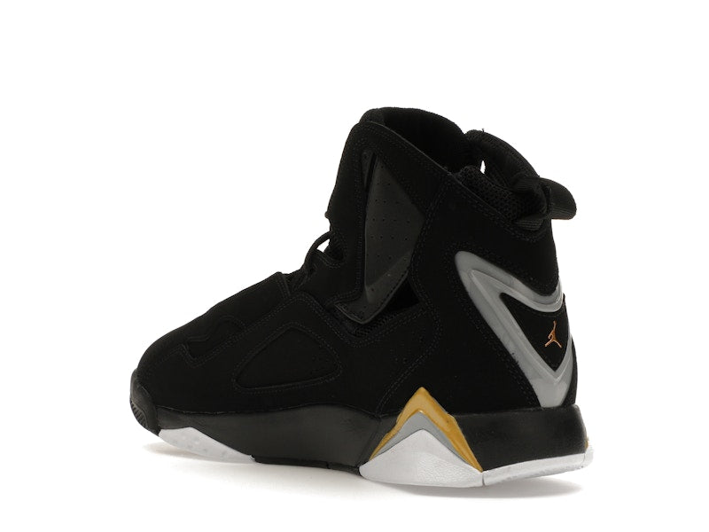 Jordan True Flight Black Metallic Gold