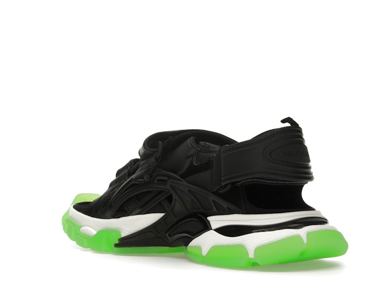 Balenciaga Track Sandal Black White Green
