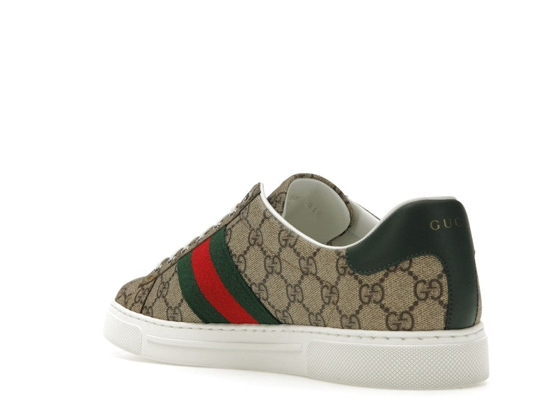 Gucci Ace Web Beige Ebony
