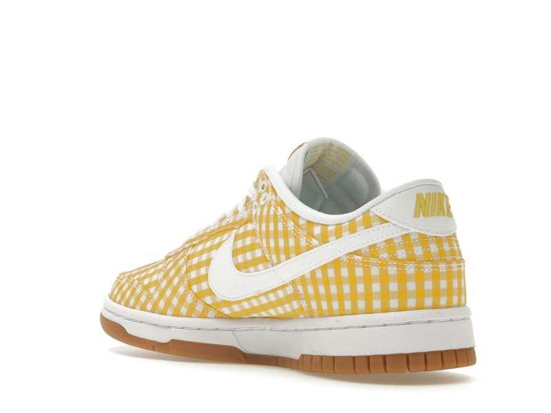 Nike Dunk Low Yellow Gingham (Women's)