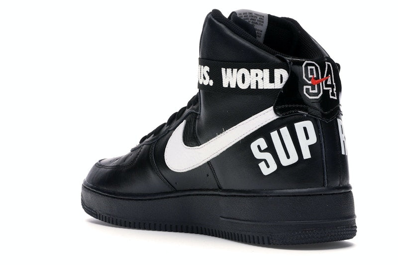 Nike Air Force 1 High Supreme World Famous Black