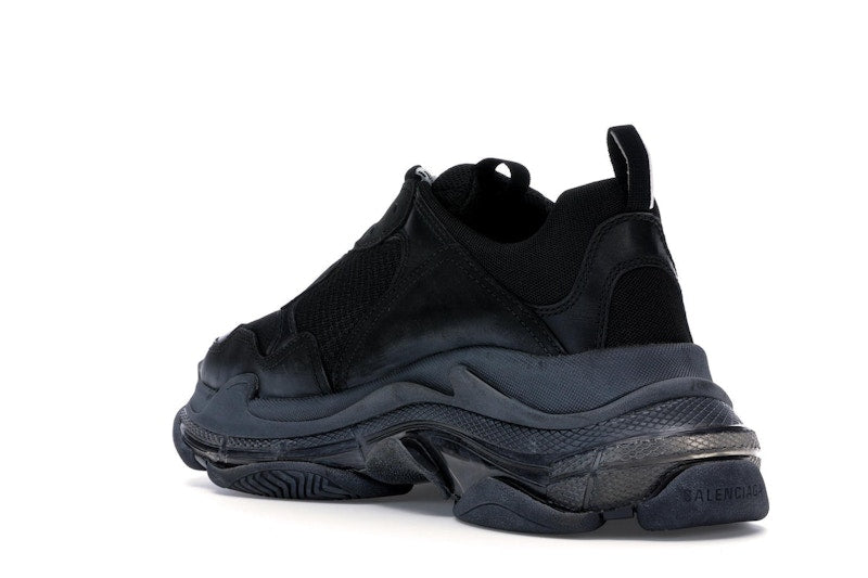Balenciaga Triple S Clear Sole Black