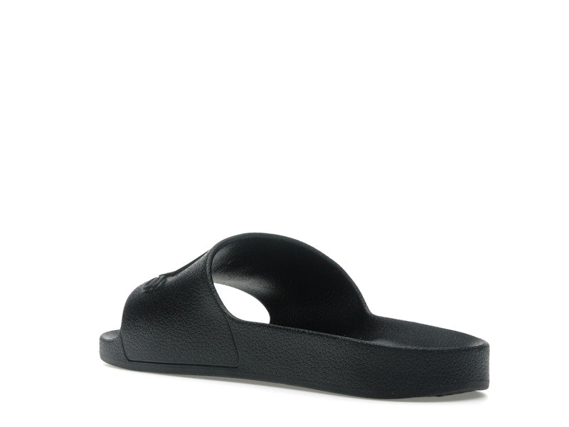 adidas Adilette Aqua Slides Core Black Logo