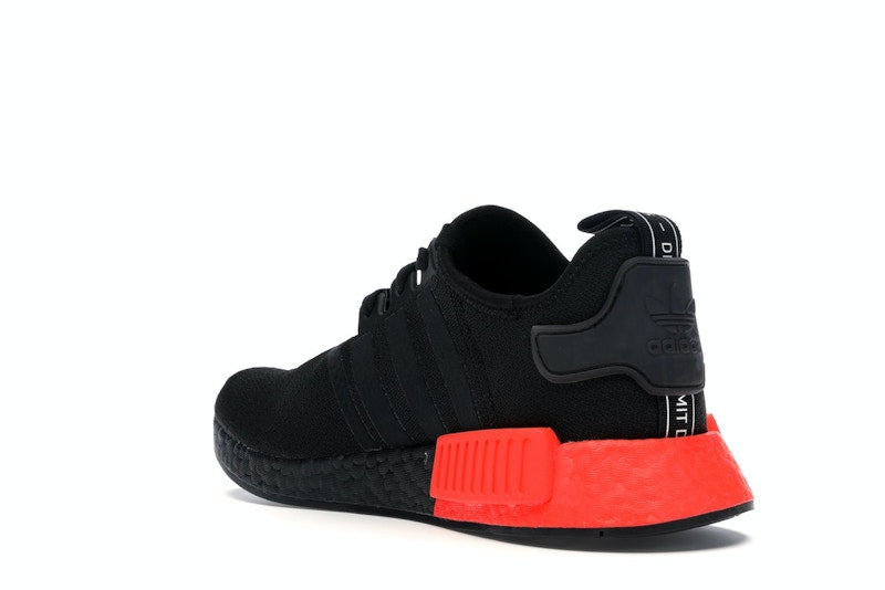 adidas NMD R1 Core Black Solar Red