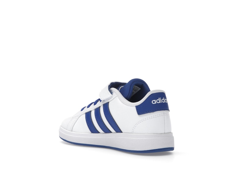 adidas Grand Court 2.0 Cloud White Royal Blue Core Black (PS)