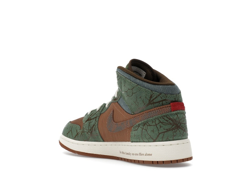 Jordan 1 Mid Treeline (GS)