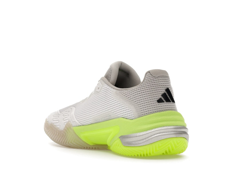 adidas Barricade 13 Clay Cloud White Iron Metallic Lucid Lemon (Women's)