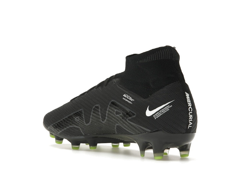 Nike Zoom Mercurial Superfly 9 Elite AG-Pro Black White Volt