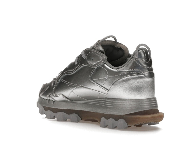Reebok Classic Leather Cardi B Silver Metallic (Women's)