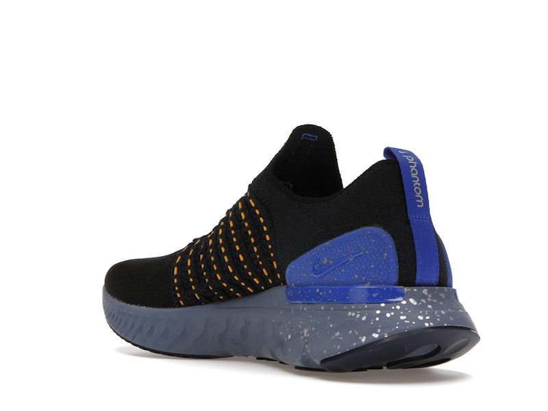 Nike React Phantom Run Flyknit 2 Black Hyper Royal