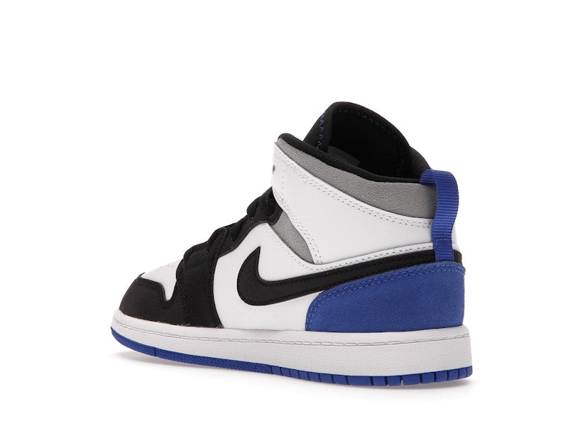 Jordan 1 Mid SE White Black Royal (PS)