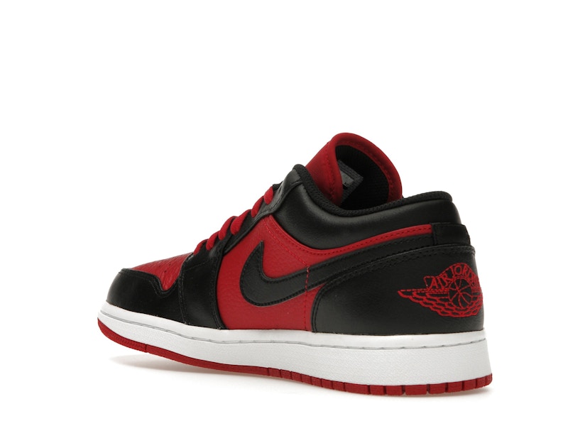 Jordan 1 Low Black Gym Red