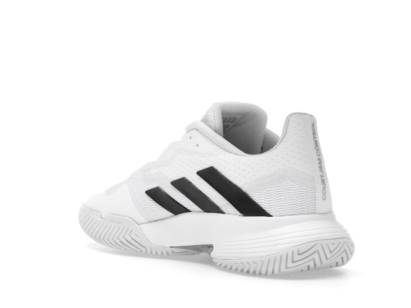 adidas Courtjam Control Cloud White Core Black Matte Silver