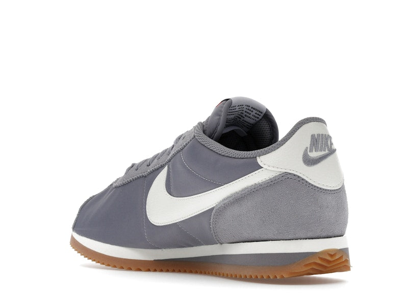 Nike Cortez Textile Cement Grey Gum Light Brown Safety Orange Sail (Women's)