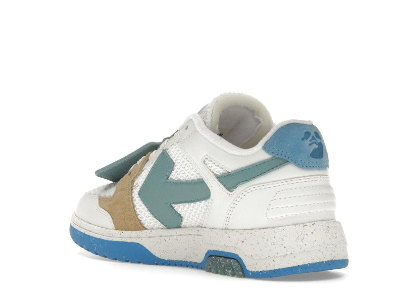 OFF-WHITE Out Of Office Low Slim White University Blue